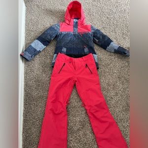 Snowboard jacket and pants